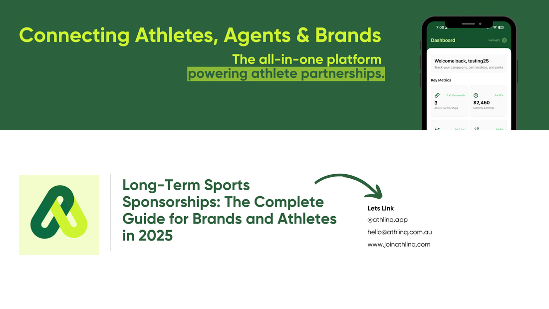 Long-Term Sports Sponsorships: The Complete Guide for Brands and Athletes in 2025